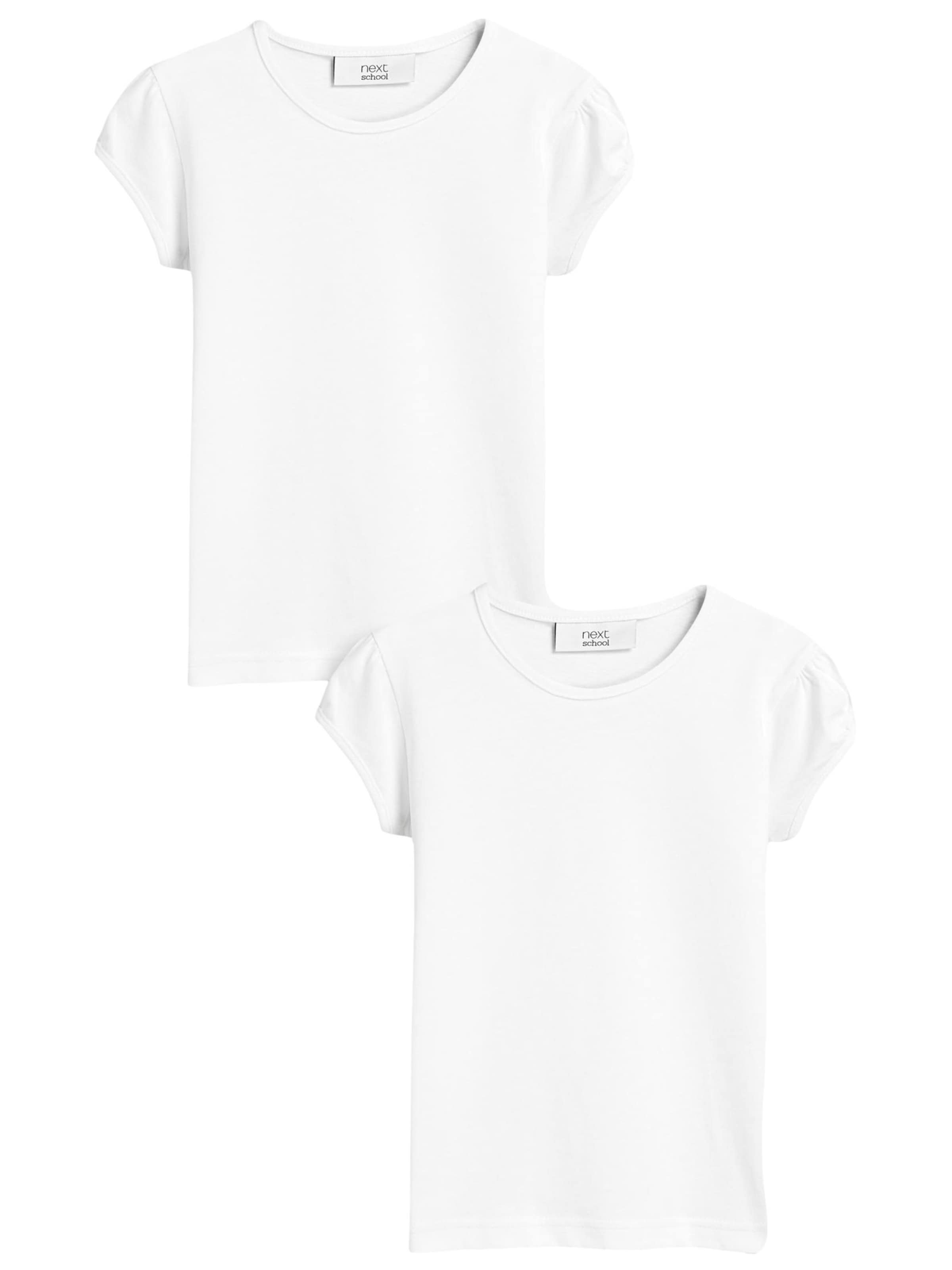 balts Next T-Krekls: no priekšpuses