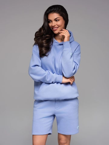 Ombre Sweatshirt 'OU-SNBC-0105' in Lila