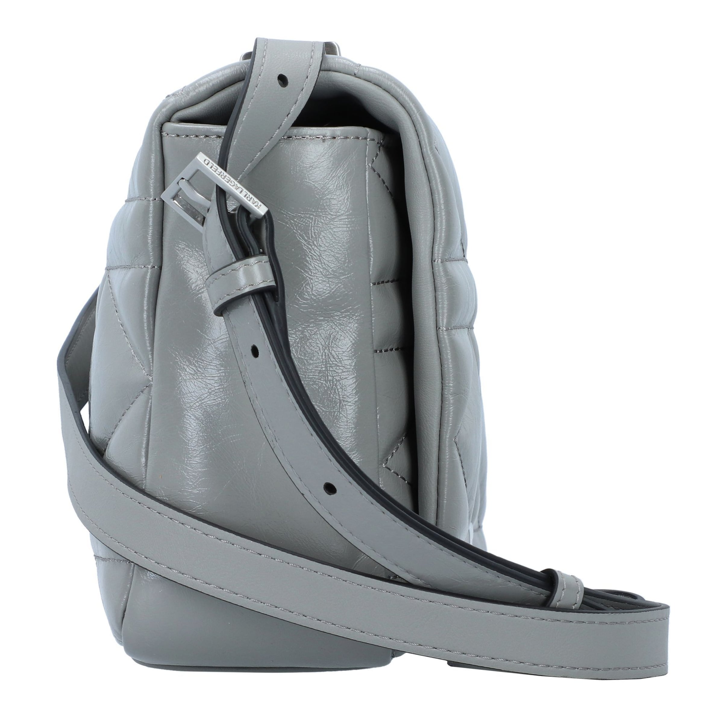 Karl Lagerfeld Schoudertas 'Behind the Seams' in Grijs