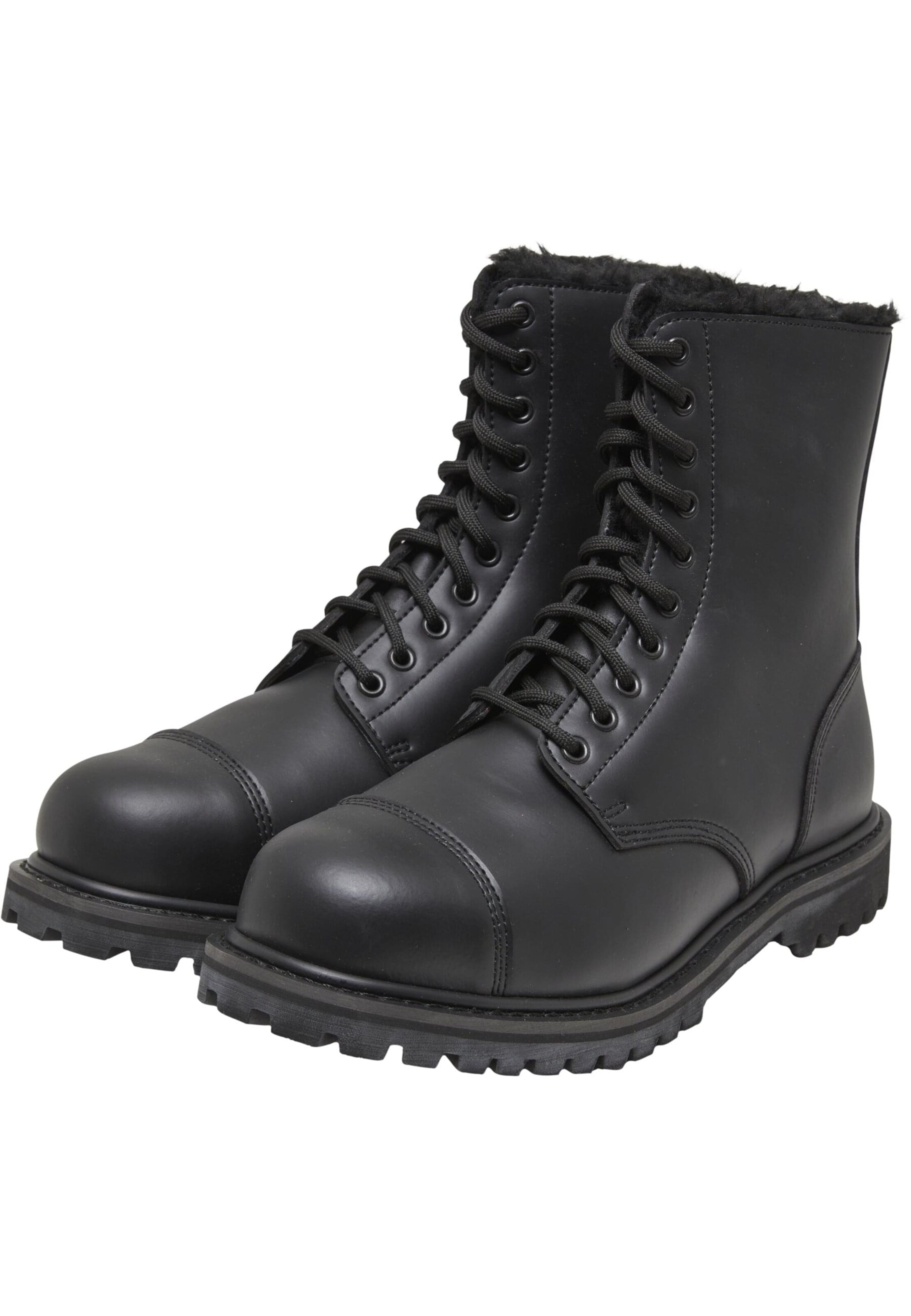 Brandit Veterboots 'Phantom Fur Liner 10' in Zwart