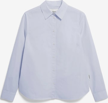 ARMEDANGELS - Blusa 'Louilaa' em azul: frente