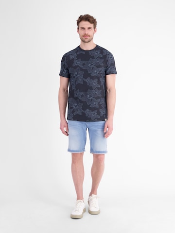 T-Shirt LERROS en bleu