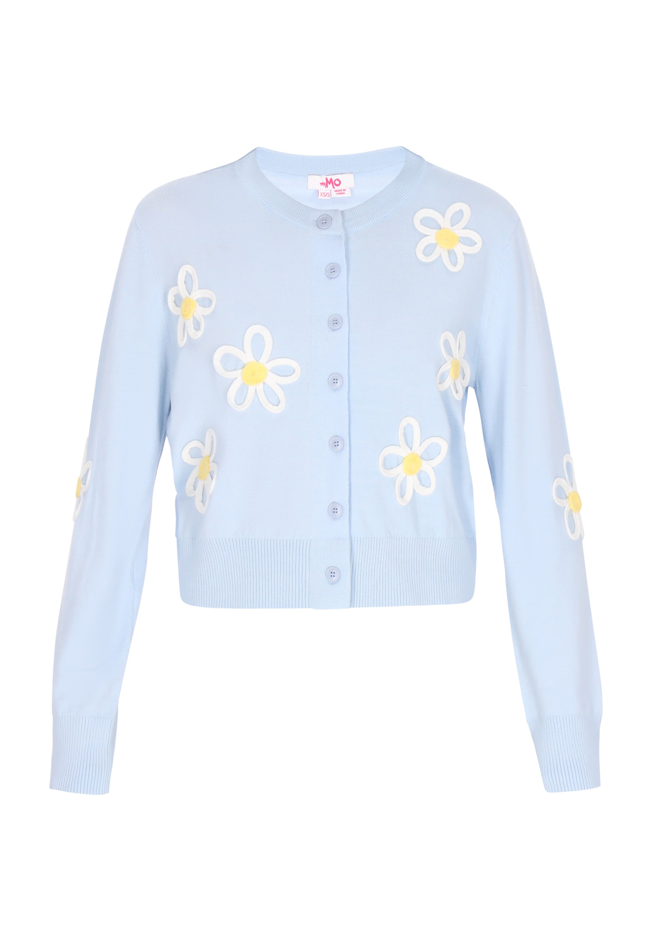 MYMO Kofta 'Comfy' i blå: framsida