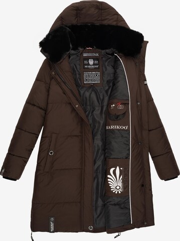 Manteau d’hiver MARIKOO en marron