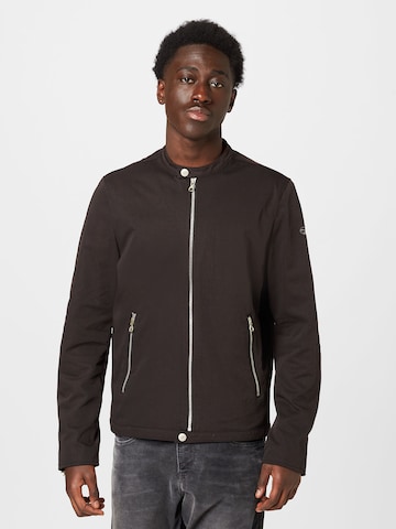 DIESEL Between-Season Jacket 'GLORY' in Black: front