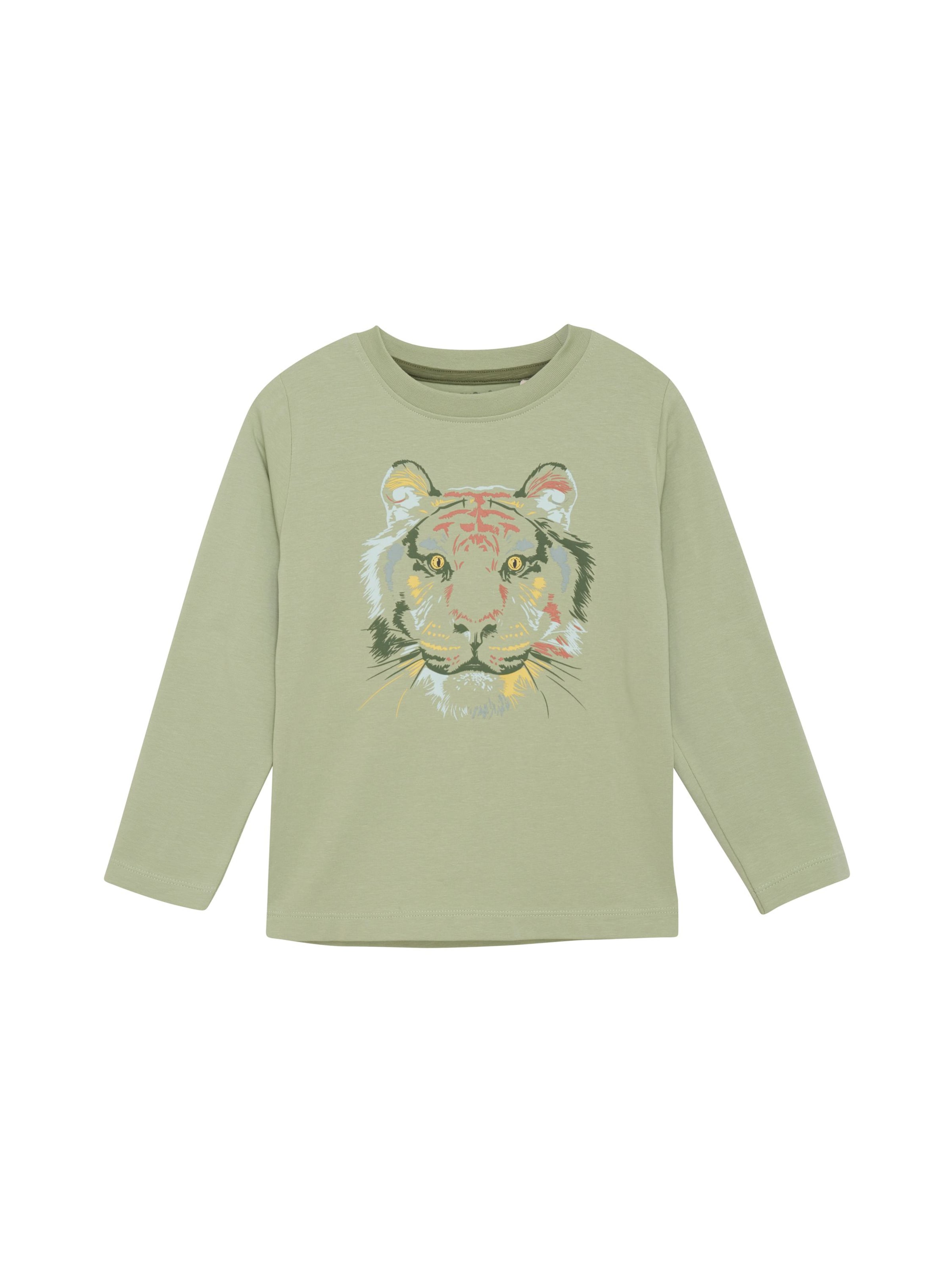 MINYMO Shirt in Groen: voorkant