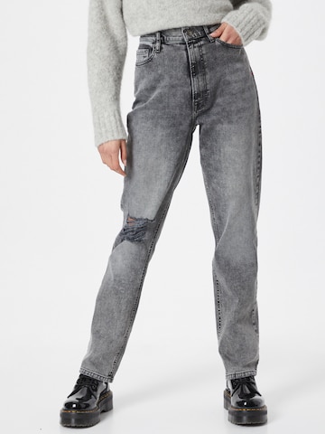 TOMORROW Regular Jeans 'Ewa' in Grey: front