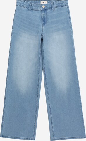 KIDS ONLY Wide leg Jeans 'Sylvie' in Blauw: voorkant