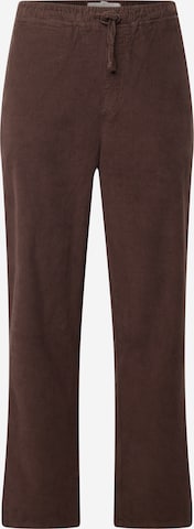 Regular Pantalon DEDICATED. en marron : devant