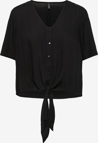 PIECES Blouse 'Nya' in Black: front