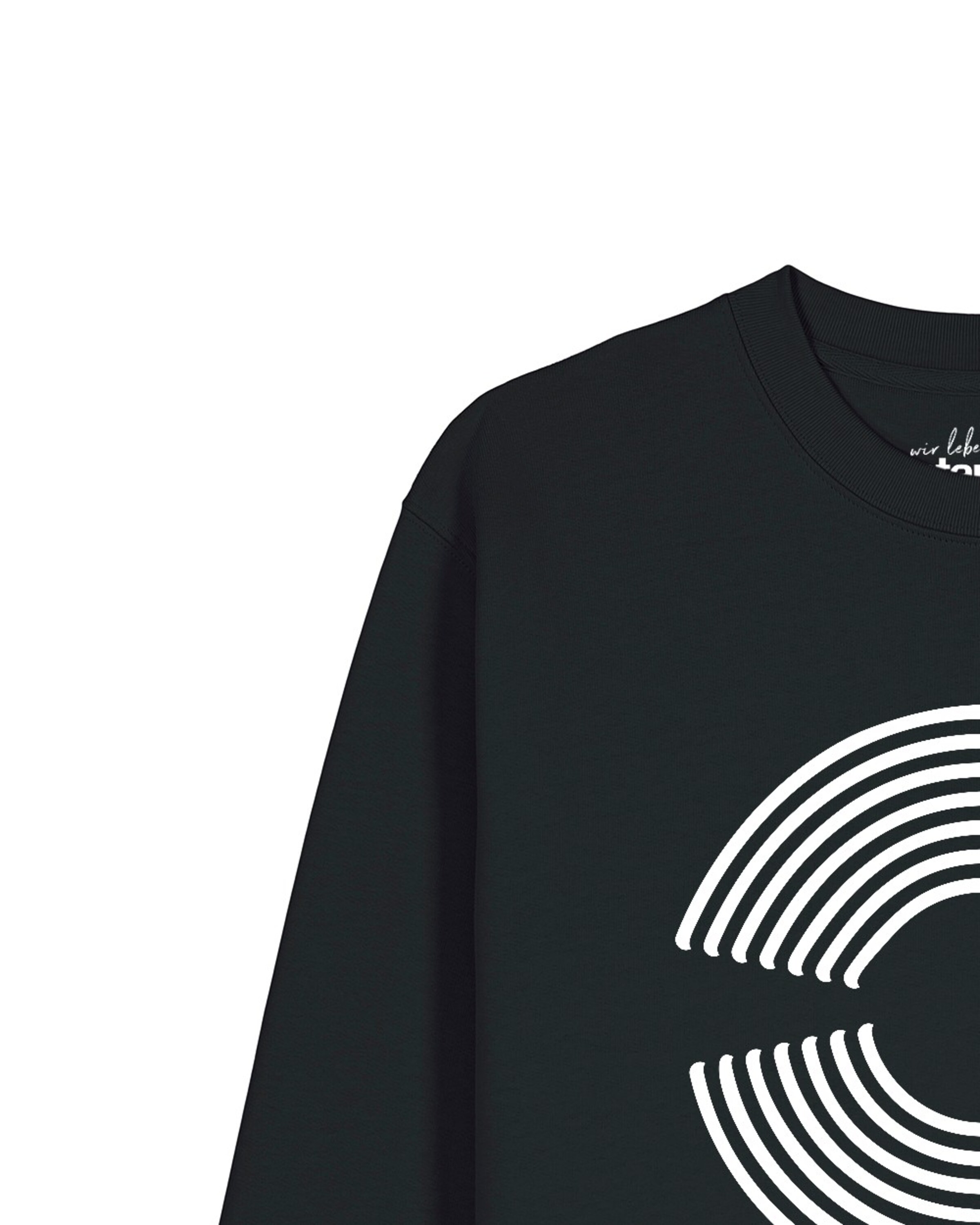 Watapparel Sweatshirt 'Abstract 01' in Zwart