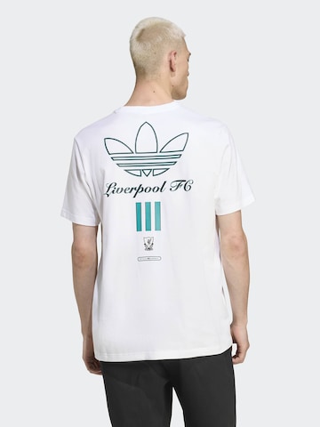 ADIDAS PERFORMANCE - Camiseta funcional 'Liverpool FC' en blanco: frente