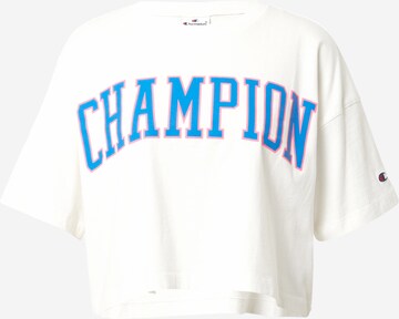 T-shirt Champion Authentic Athletic Apparel en blanc : devant