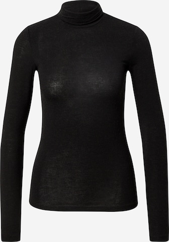 Cardigan 'YASWoola' YAS en noir : devant