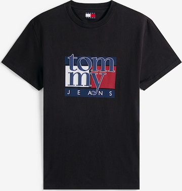 Tommy Jeans - Camisa em preto: frente