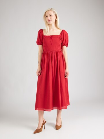 Abercrombie & Fitch Nyári ruhák 'EMERSON 2.0' - piros: elől