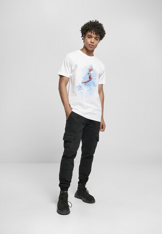 Tricou de la Mister Tee pe alb