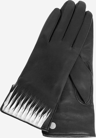 Gretchen Full Finger Gloves 'Ray' in Black: front