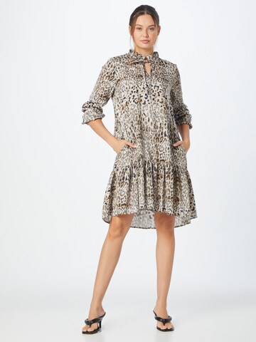 Robe Emily Van Den Bergh en marron