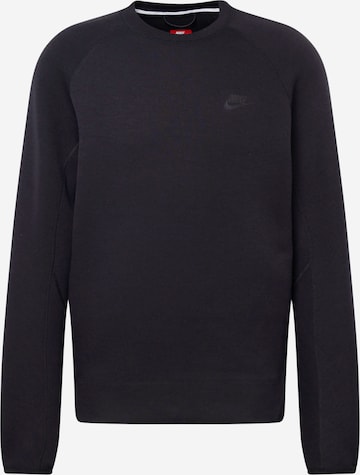 Nike Sportswear Sweatshirt in Black: front