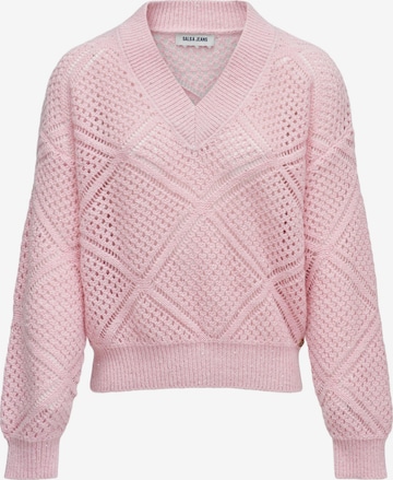 Pull-over Salsa Jeans en rose : devant