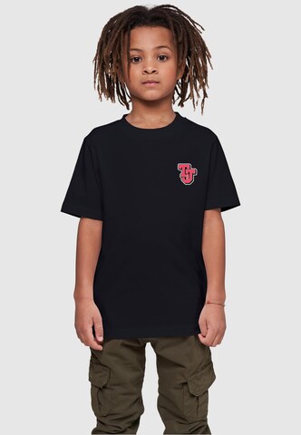 ABSOLUTE CULT Shirt 'Tom And Jerry - Collegiate' in Black: front