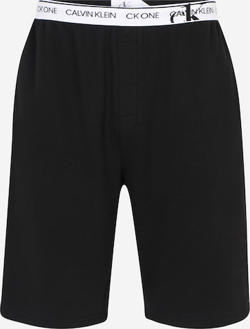 Calvin Klein Underwear - Pantalón de pijama en negro: frente