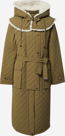 Urban Code Zimný kabát - Zelená: predná strana