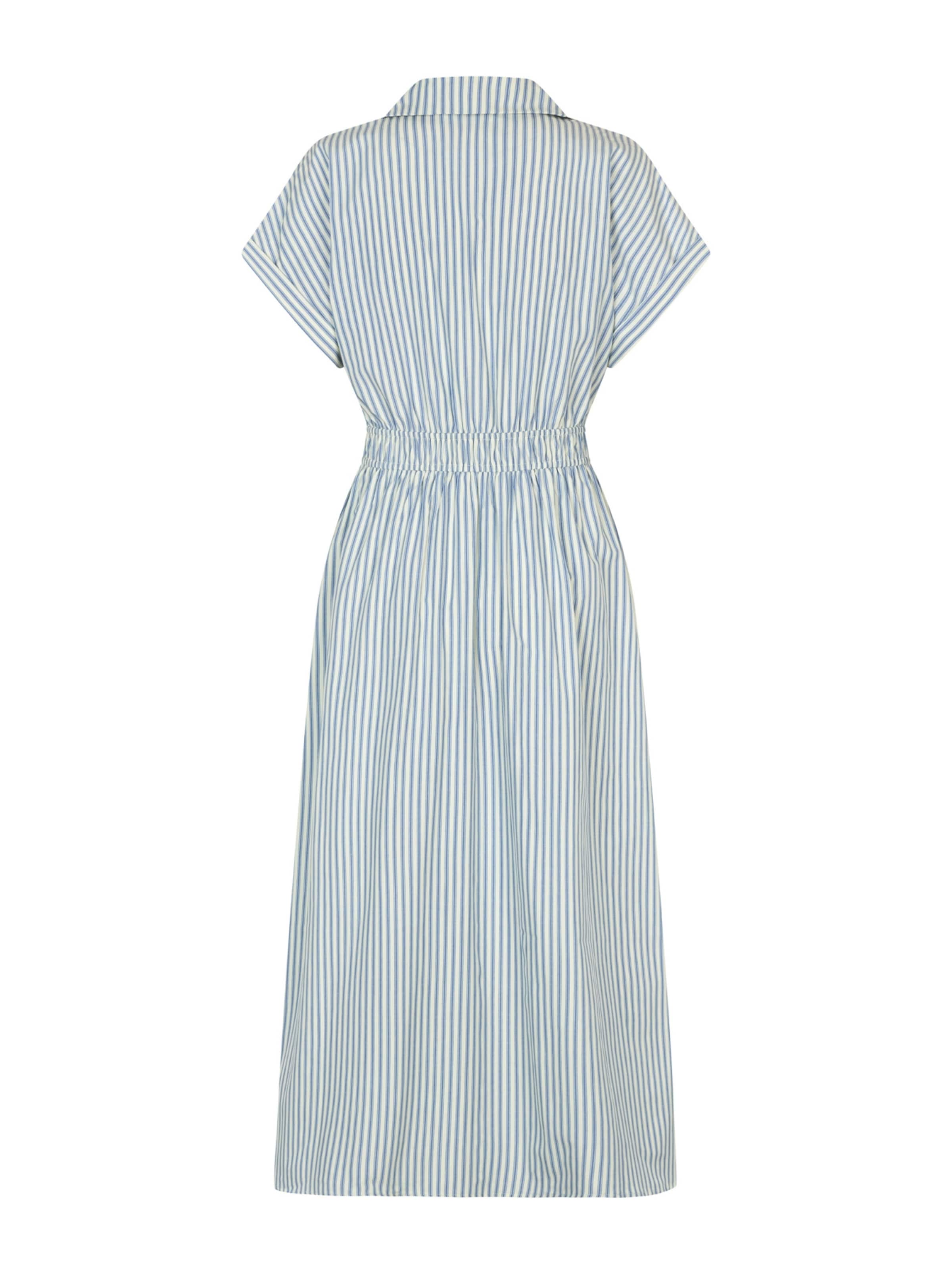 Rochie tip bluză 'Nikko' de la modström pe albastru