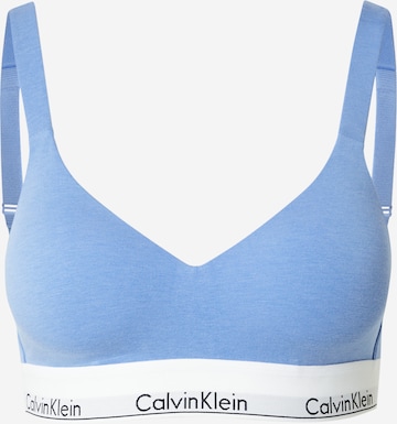 Soutien-gorge Calvin Klein Underwear en bleu : devant