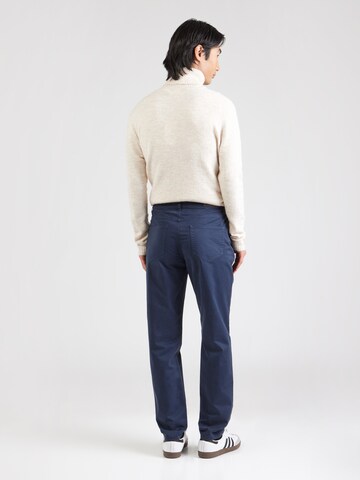 Hackett London Regular Pants in Blue: back