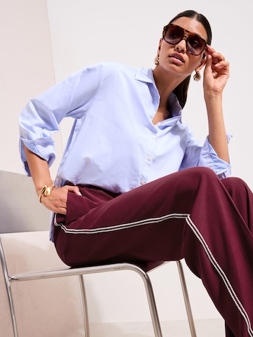 Friends Like These Široke hlačnice Hlače na rob | rdeča barva