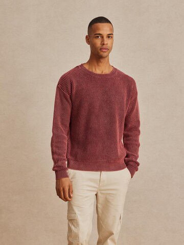 DAN FOX APPAREL Pullover 'Noel' in Rot: predná strana