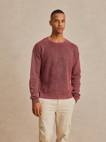 DAN FOX APPAREL Pullover 'Noel' i rød: forside