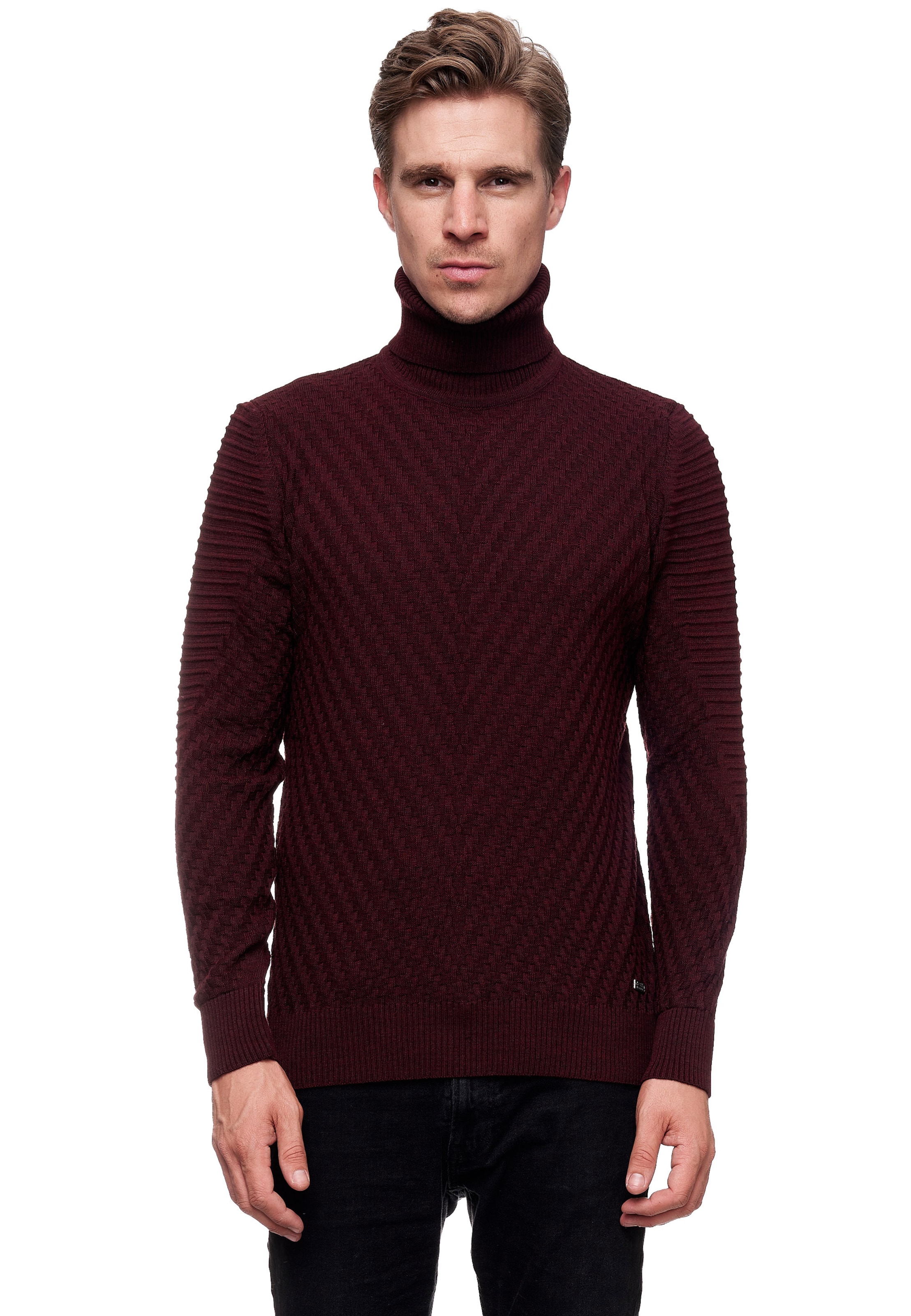 Rusty Neal Pullover in Rot: Vorderseite