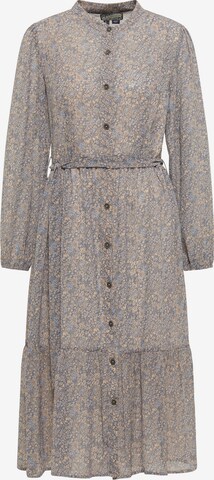 DreiMaster Vintage Shirt dress in Beige: front