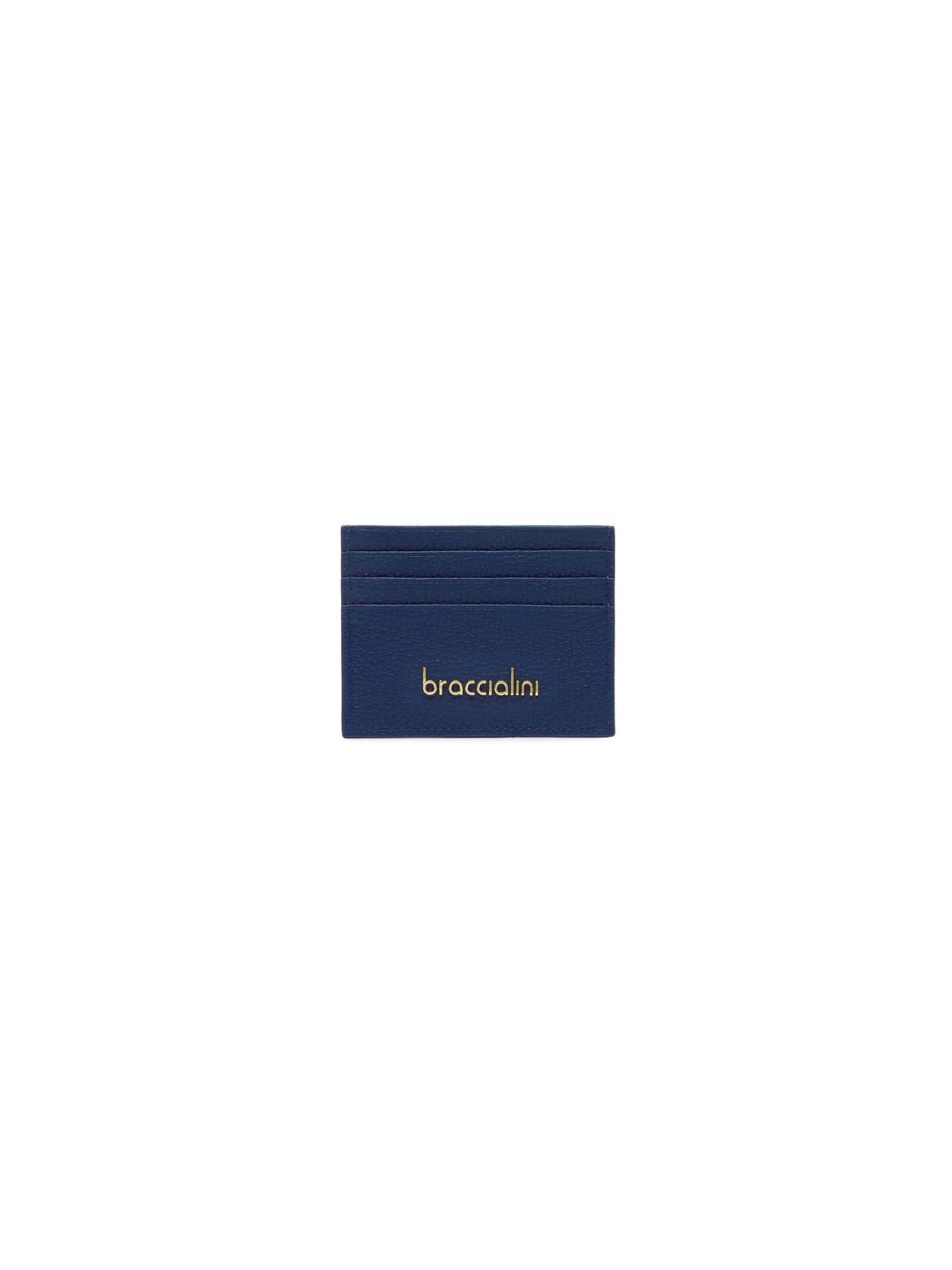 Braccialini - Cartera 'Basic' en azul: frente