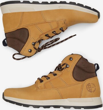 Bottines à lacets 'GATES' JACK & JONES en beige