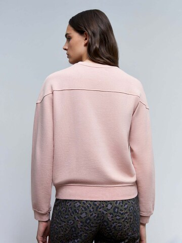 Scalpers Sweatshirt 'Yoke' i rosa