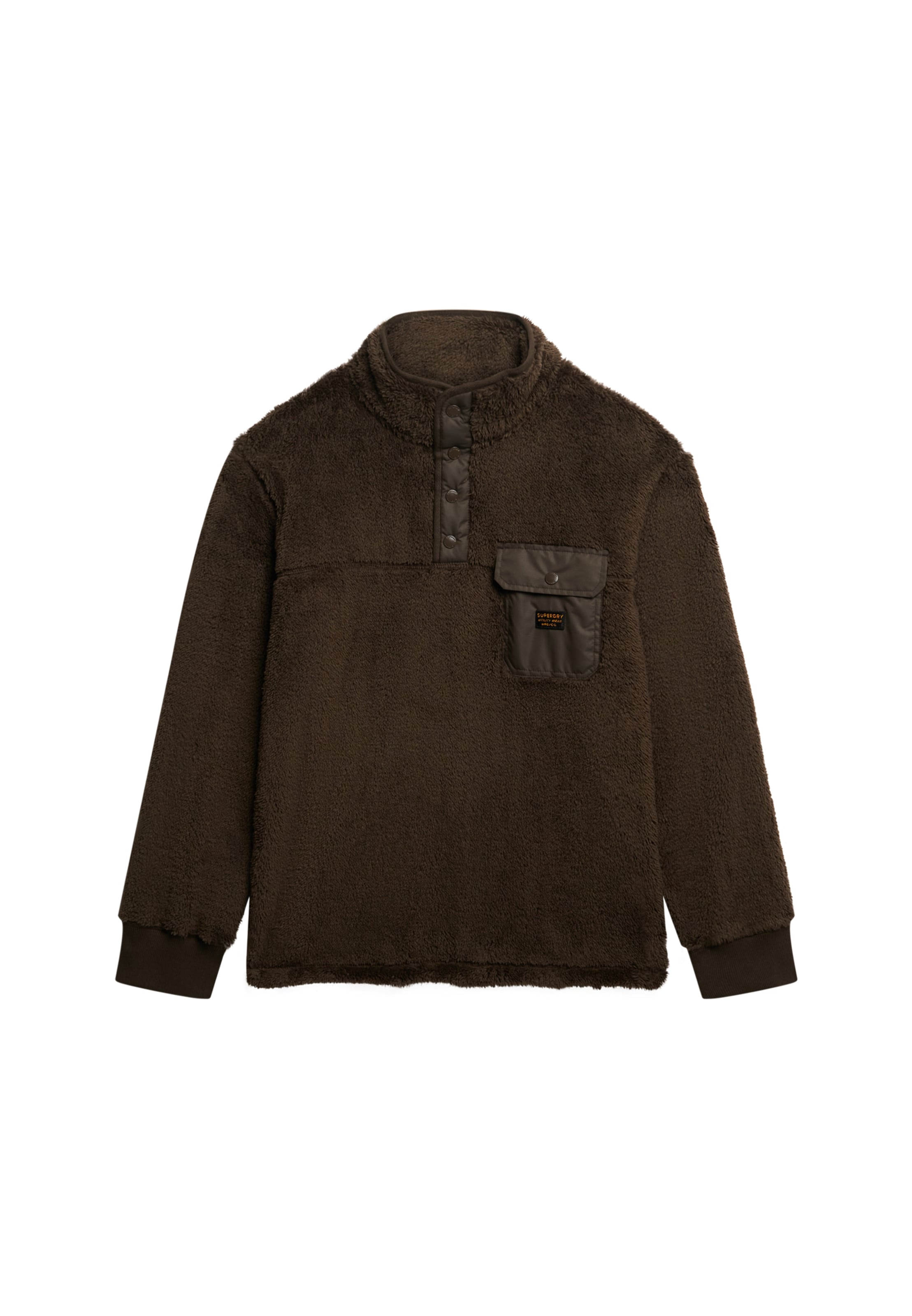 Pull-over Superdry en marron : devant