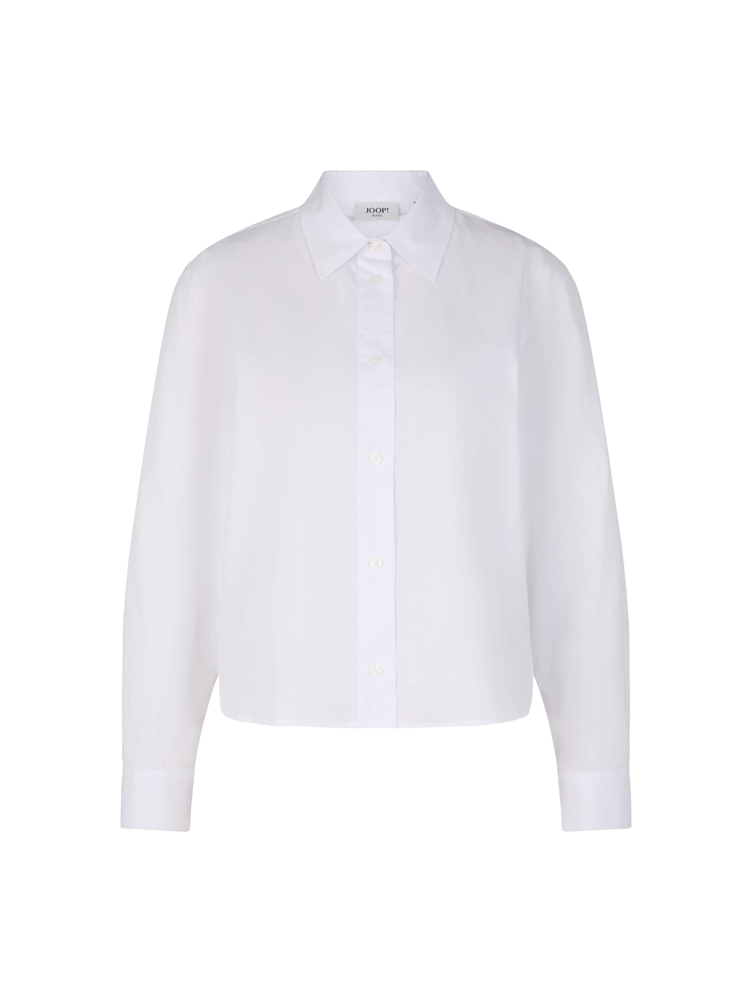 JOOP! Jeans Blouse 'Bhavani' in White: front