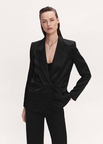 Blazer 'Nico' MANGO en noir : devant