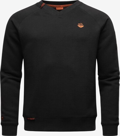 STONE HARBOUR Sweatshirt 'Craig El' em laranja / preto, Vista do produto