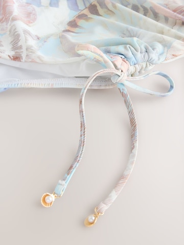 Bandeau Maillot de bain modelant Next en blanc