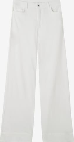 CALZEDONIA Wide Leg Jeans in Weiß: predná strana