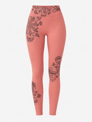 LEAFLETIC Skinny Leggings 'Leafletic Women`s Long Length Legging'‌‌‌‌‌‌‌‌‌ in Pink: Vorderseite