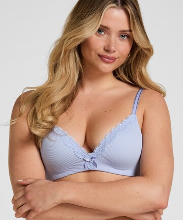 Hunkemöller Push-up BH in Blauw: voorkant