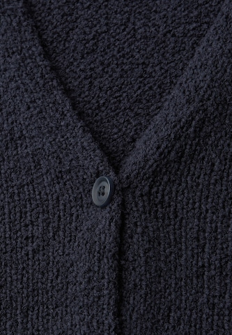 STREET ONE Stickad väst i blå