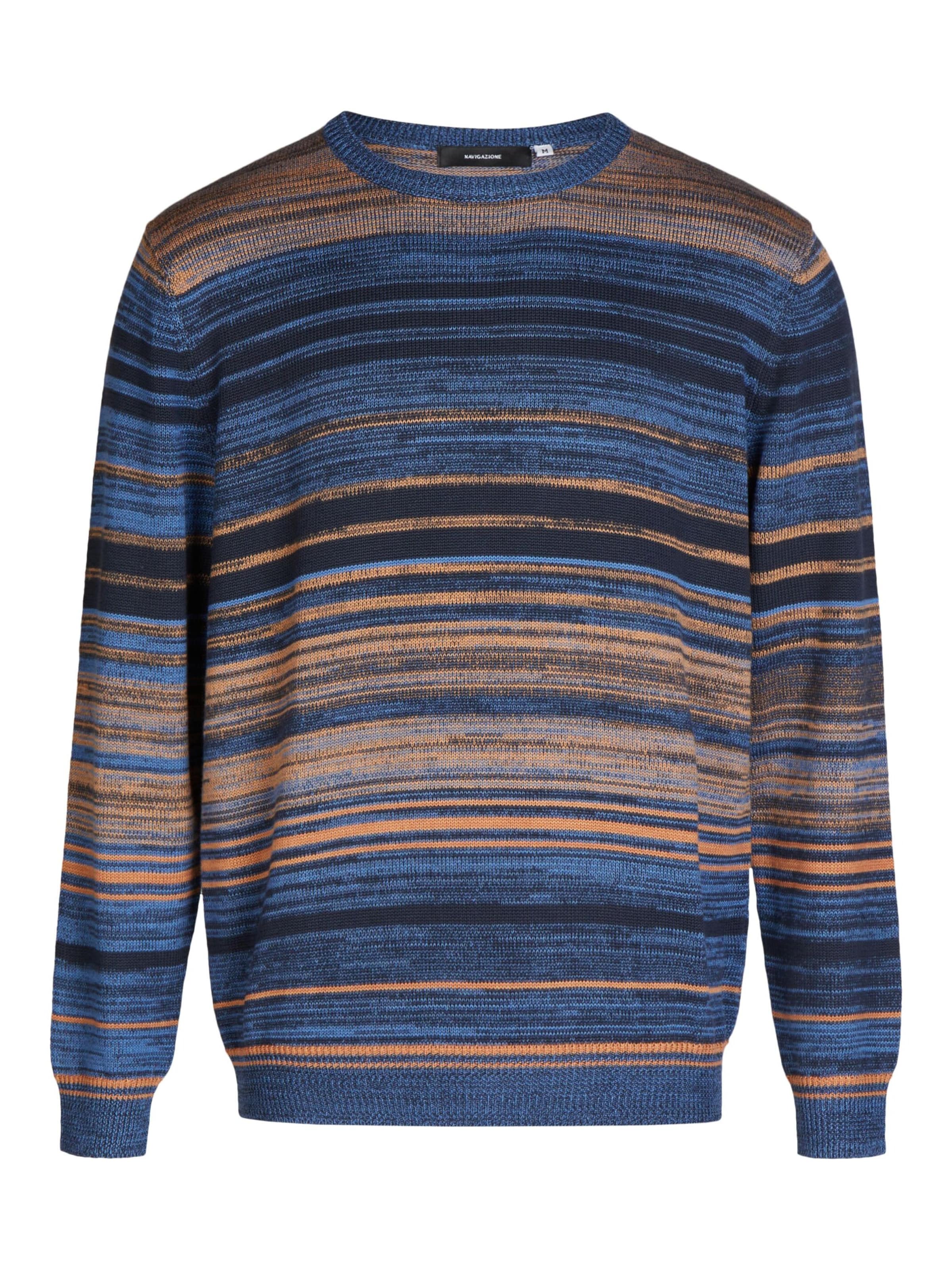 Navigazione Sweater in Blue: front