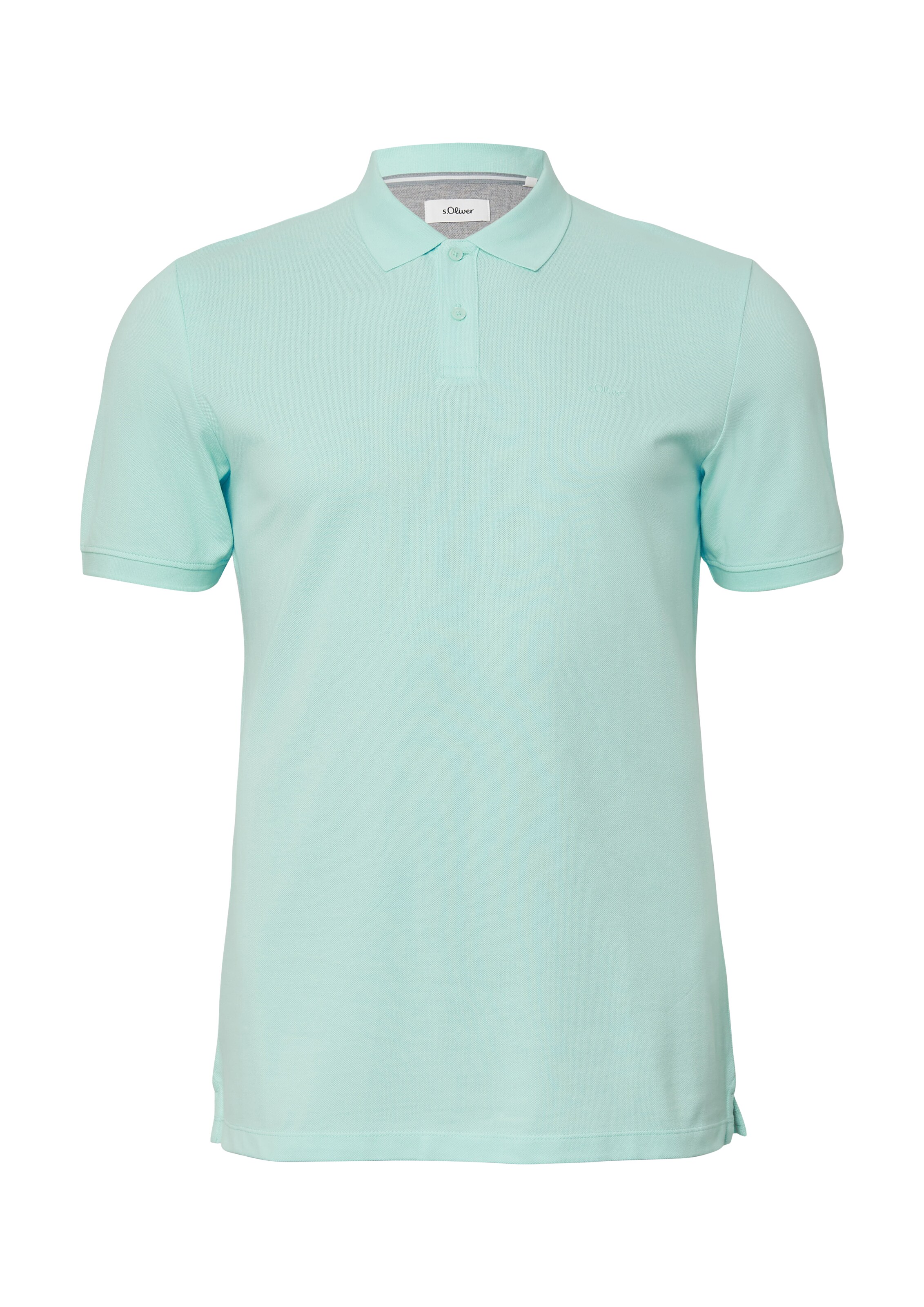 s.Oliver Men Tall Sizes Shirt in Green: front